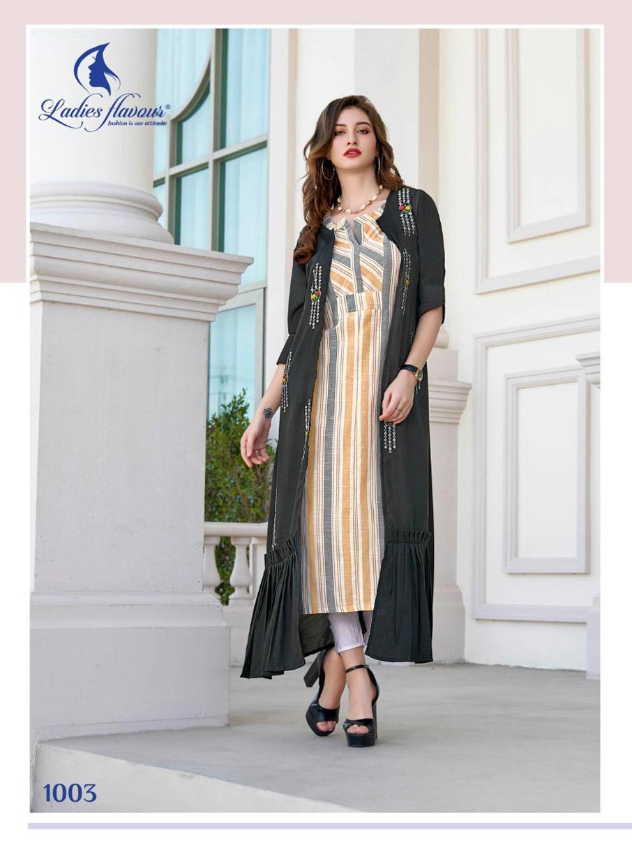 Life Style Vol-4 South Cotton Stripes Kurti Life Style Vol-4 South Cotton Stripes Kurti